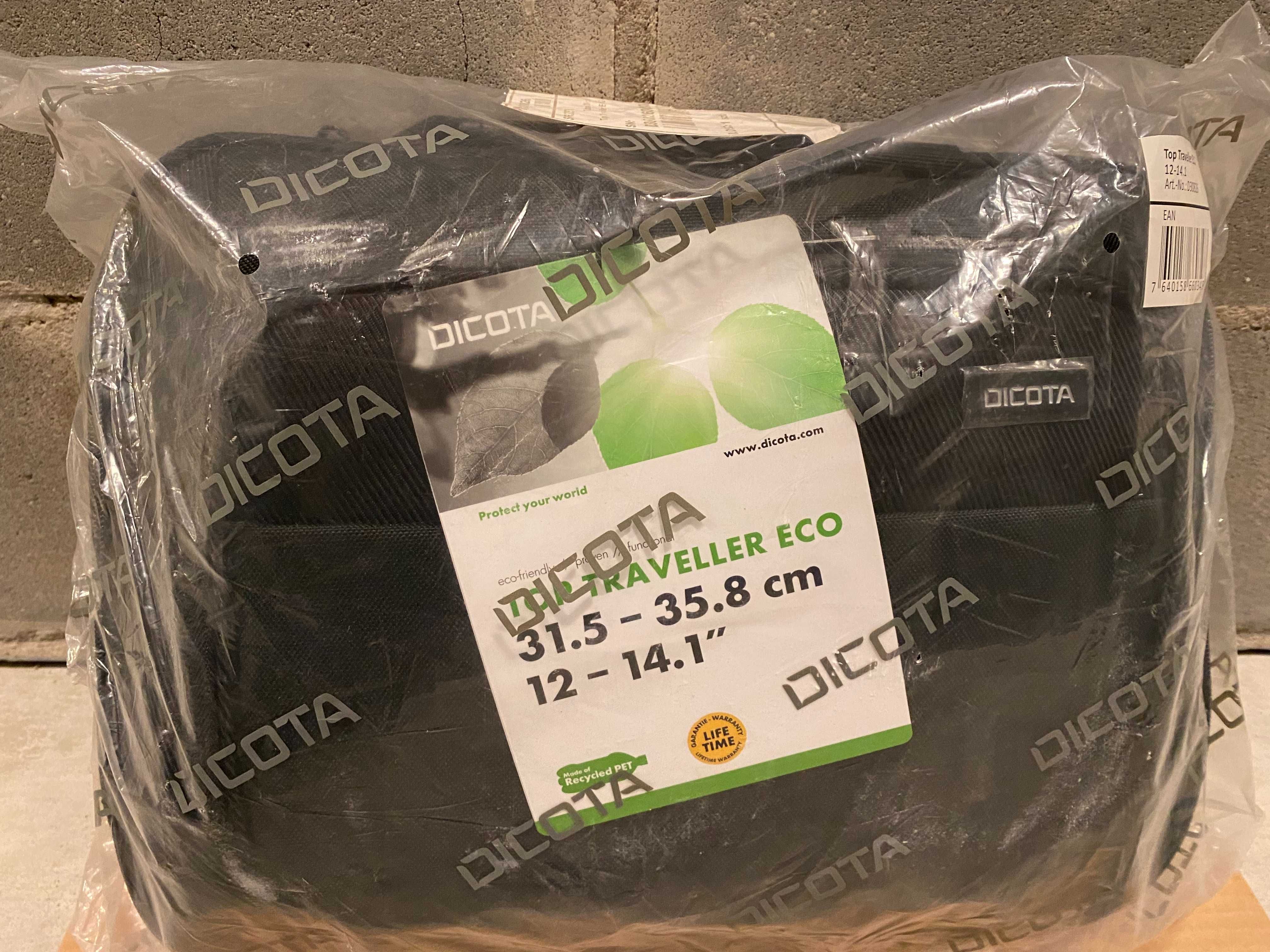 Torba na laptopa NOWA - DICOTA Eco Top Traveller 12-14.1'' - Czarna