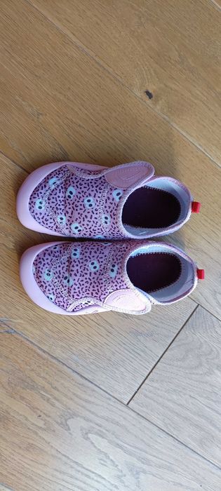 Kapcie 29 barefoot Decathlon wkładka 18,5 cm