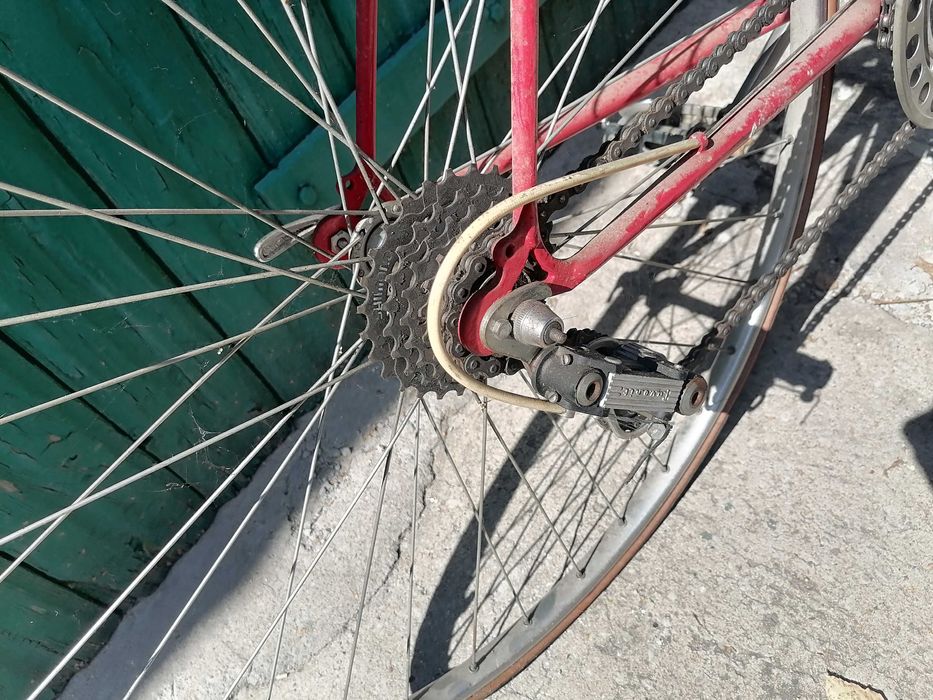 Rower wyścigowy ZZR ROMET HURAGAN JAGUAR rama 57cm Vintage PRL Szytki