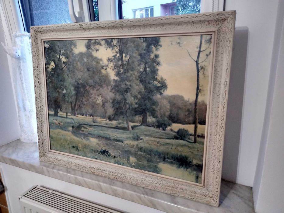 Sprzedam stary obraz reprodukcję