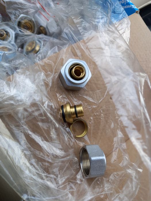 евроконус G3/4х17x2мм/16×2мм/2.2мм/2.6мм 15мм для rehau и kan для ppr