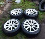 Koła zimowe Jaguar XJ 19 Cali 245/45R19 275/40R19 9.0J 10J ET 49 46 AW93-1007-CA AW93-1007-DA 2017