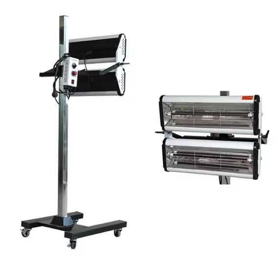 Lakierniczy Promiennik Podczerwieni 2000W Podwójny Najlepszy Duży