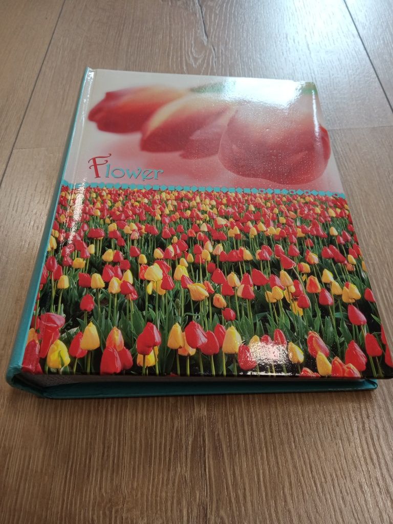 Album do zdjęć, tulipany, kwiaty. NOWY!
