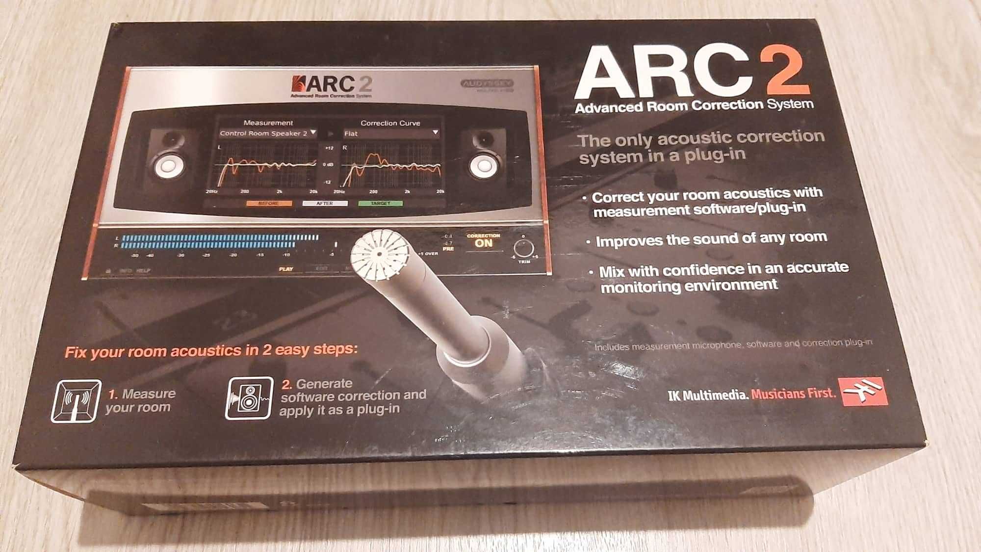 ARC 2 IK Multimedia (correção acústica de sala) 120€ ou 60€