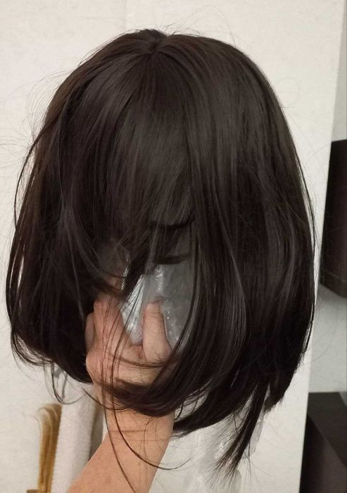 парик женский шатен средней длины новый канеколон синтетика