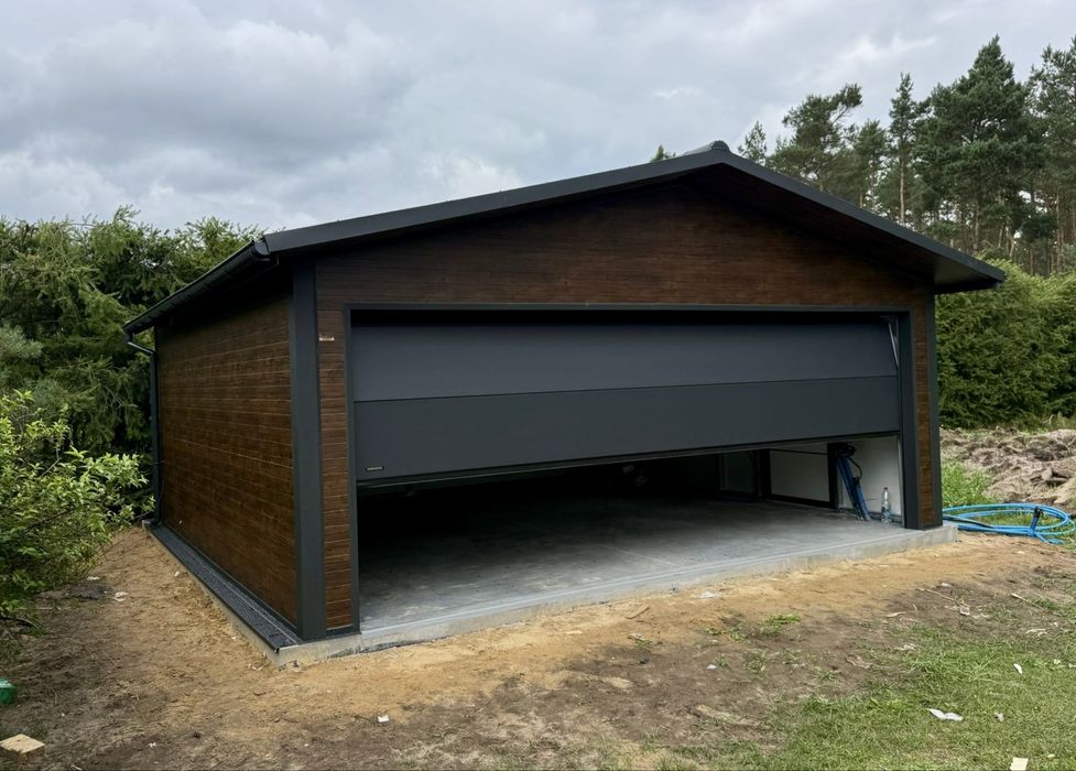 Garaz z plyty warstwowej, kazdy wymiar