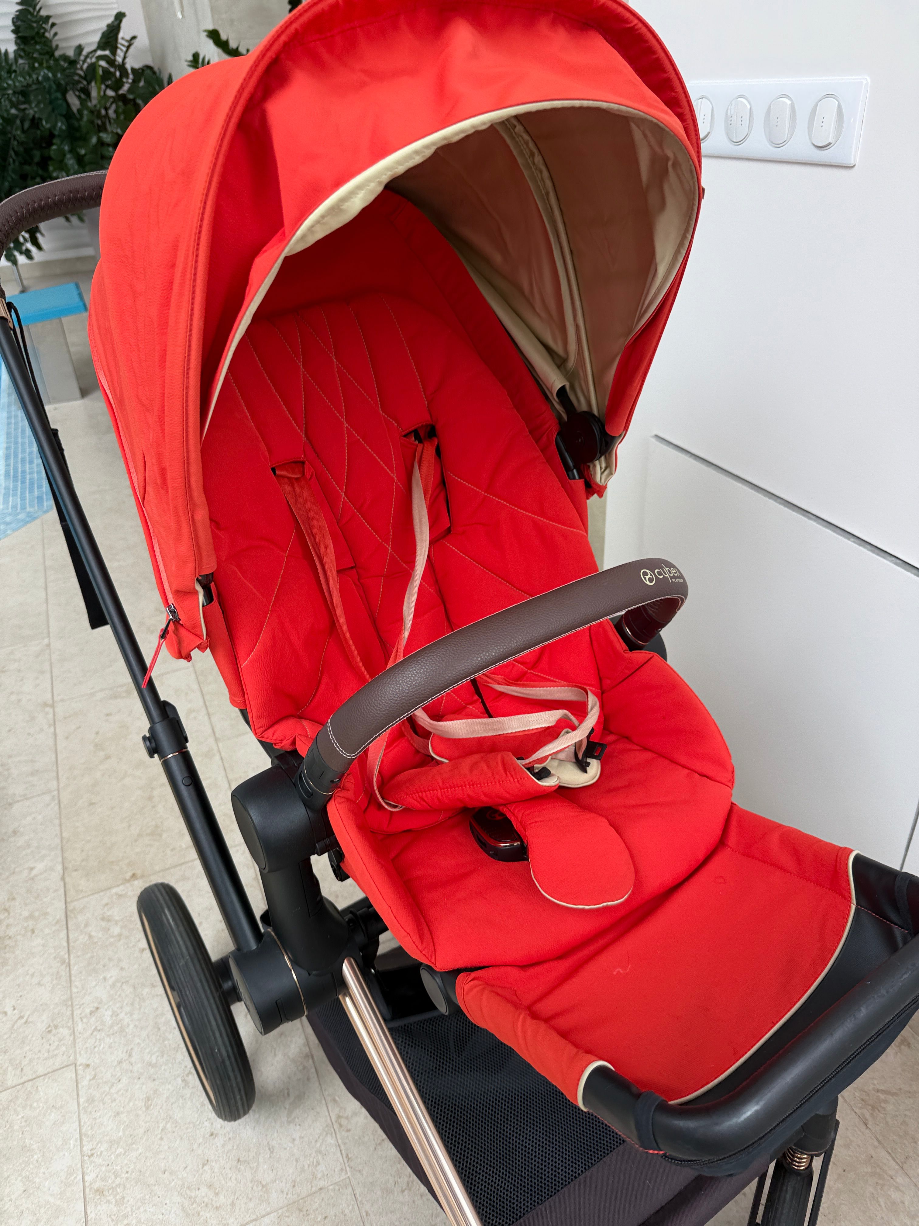 Коляска Cybex Priam 2 в 1 rose gold