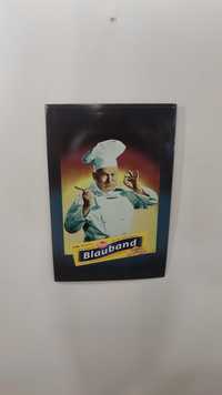 Reklama metalowa na ścianę BLAUBAND