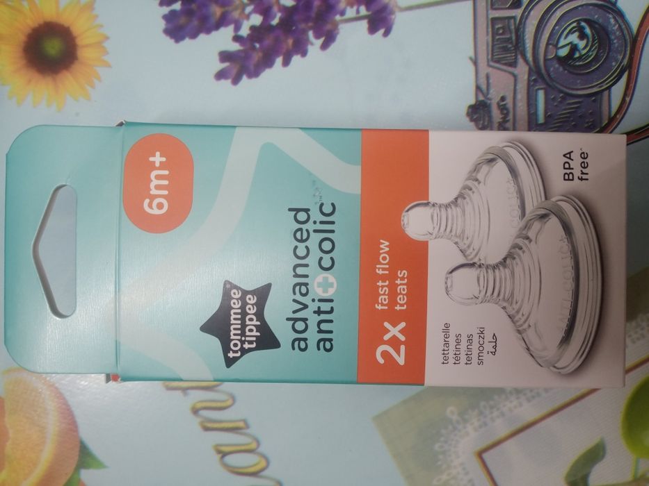 Соски на пляшечку Tommy Tippee 6+
