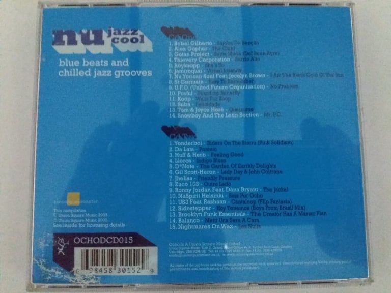 NU Jazz Cool - blue beats and chilled jazz grooves -2 cds