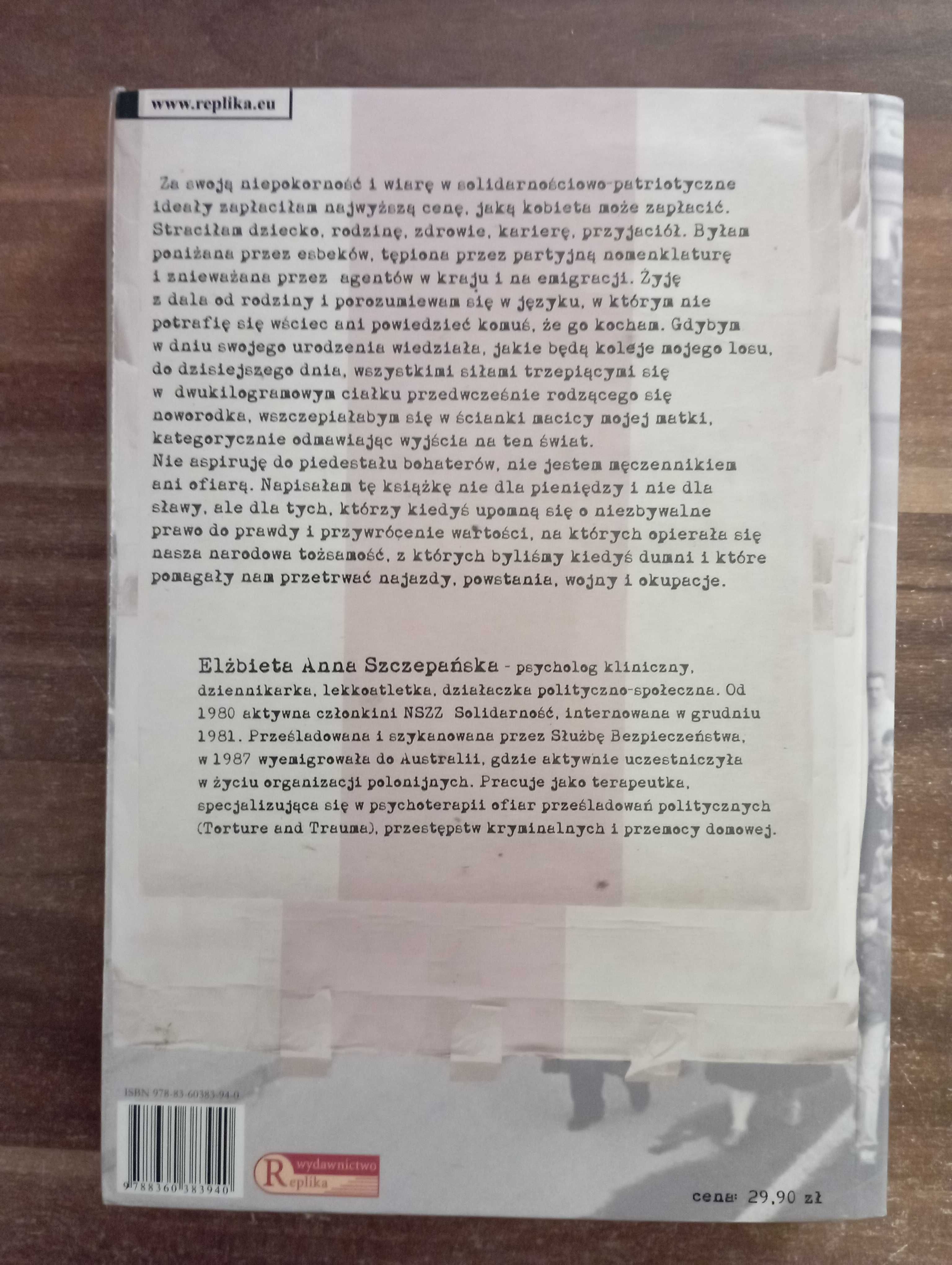 Zanim Wybaczę Pamiętnik walki i zdrady Elżbieta Anna Szczepańska