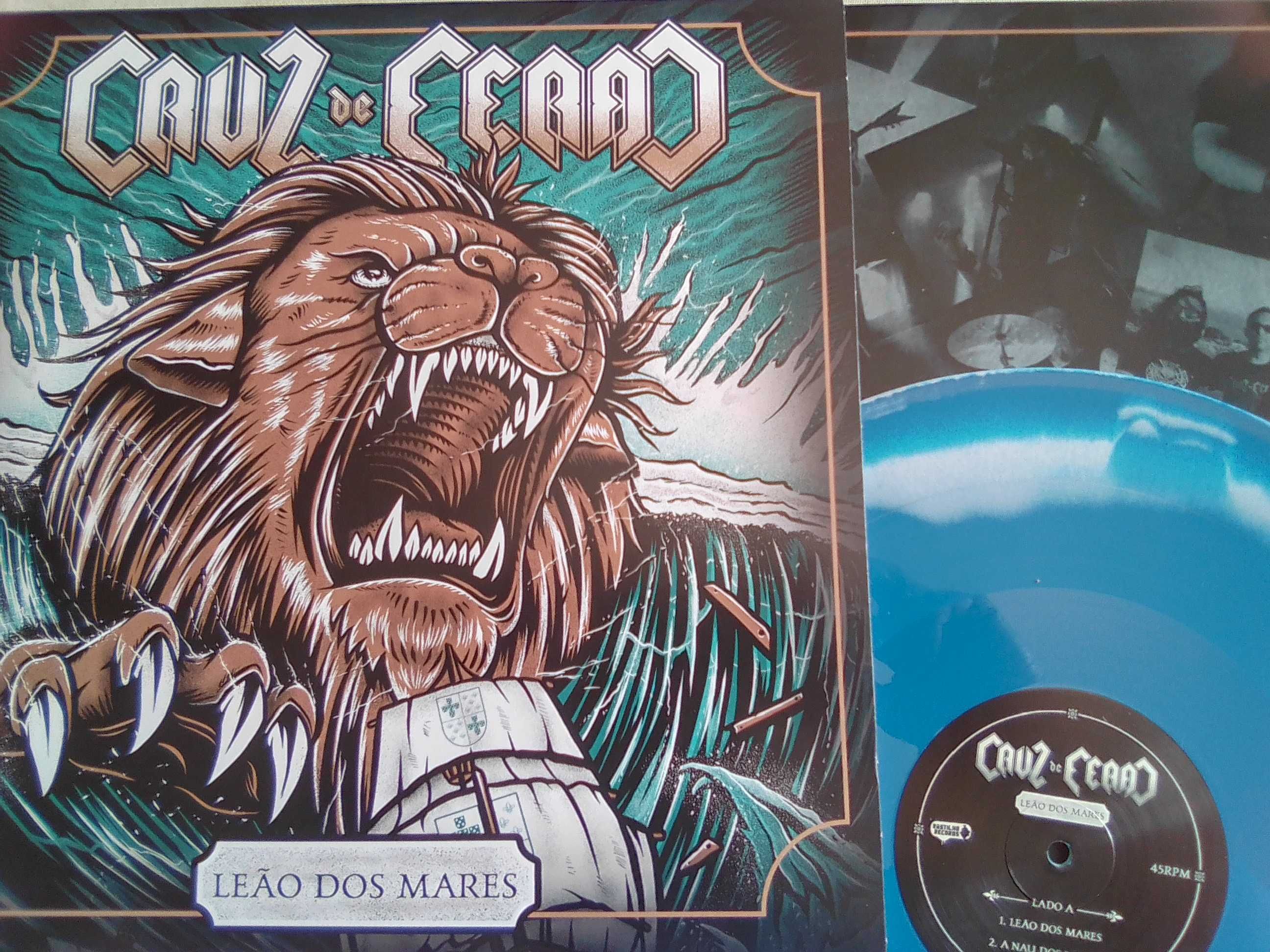 Vende discos vinyl metal português