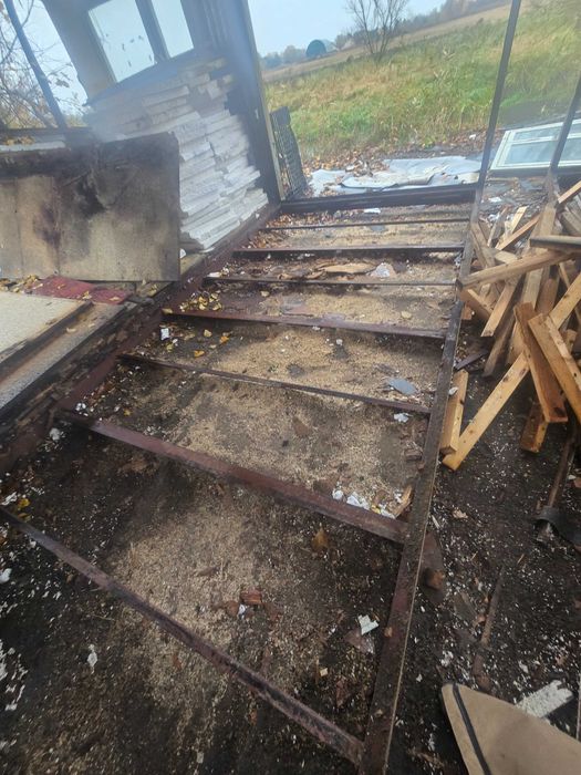 Kontener stelaż 6 m