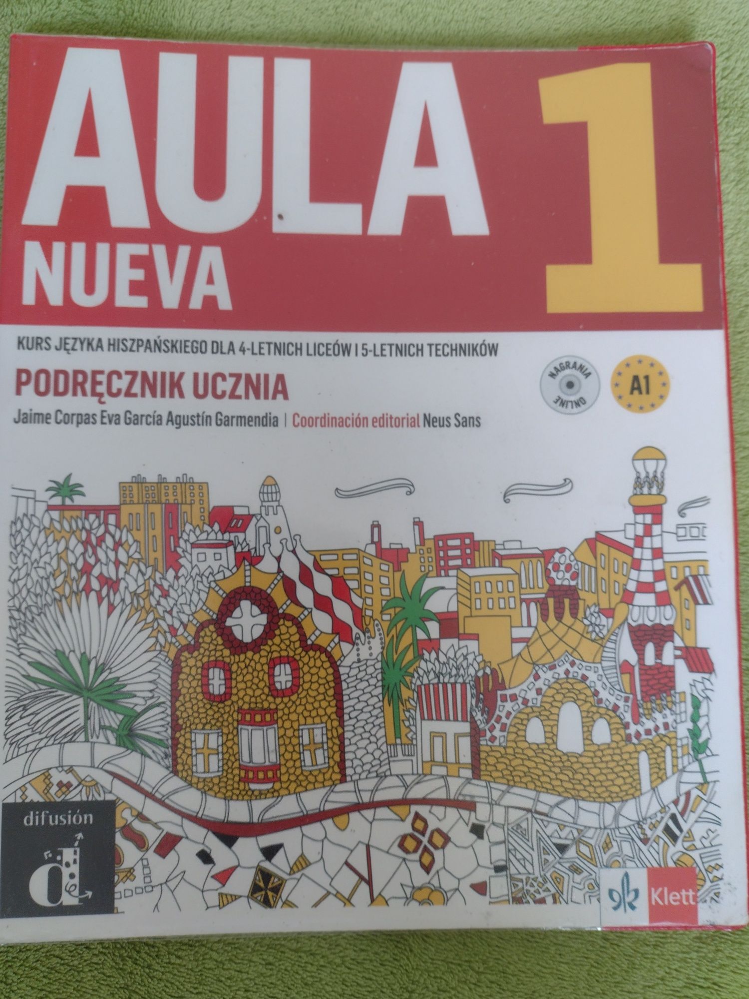 Podręcznik hiszpański Aula Nueva 1