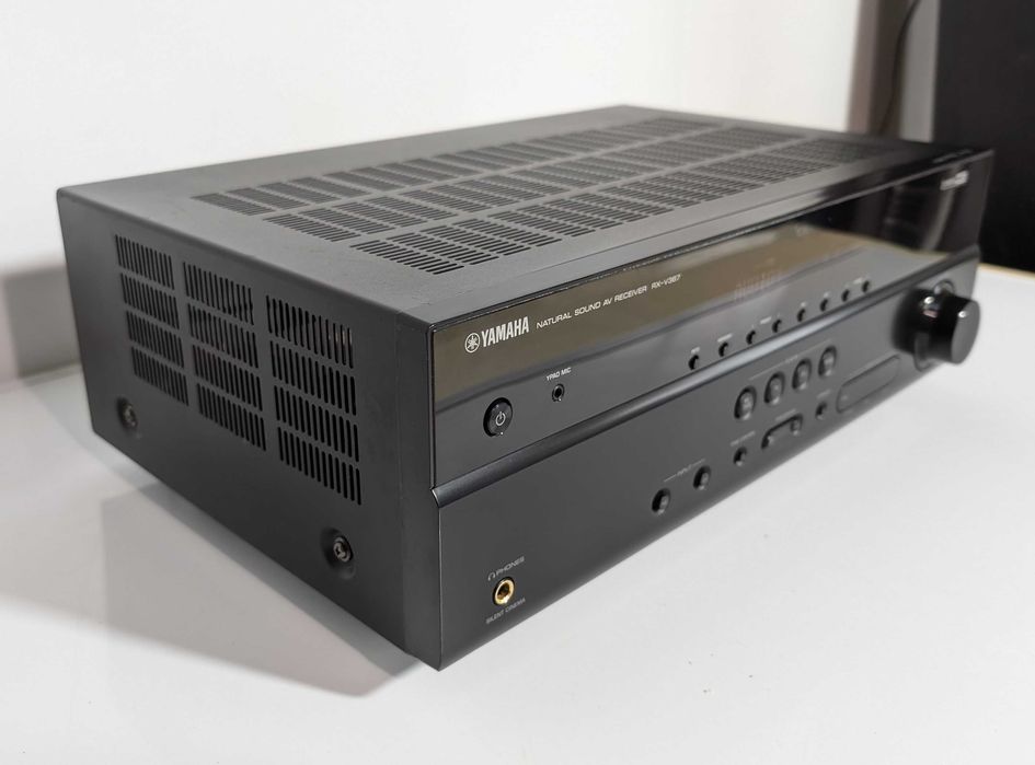 5.1 ресивер Yamaha RX-V367, має 110 Вт/канал/ HDMI/ ARC/3D/ ЦАП/ Dolby