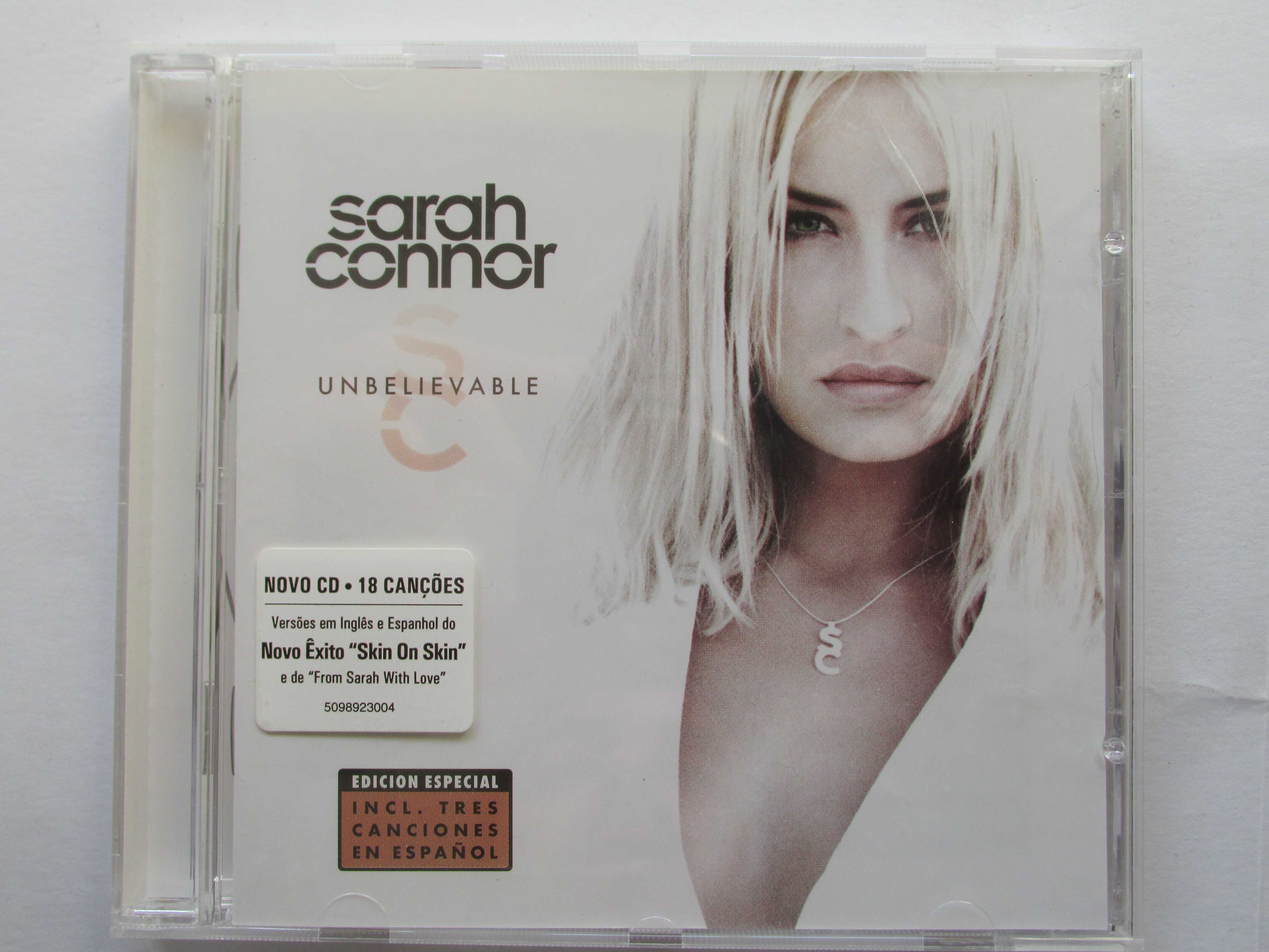 Sarah Connor - Umbelievable, como novo, edição especial