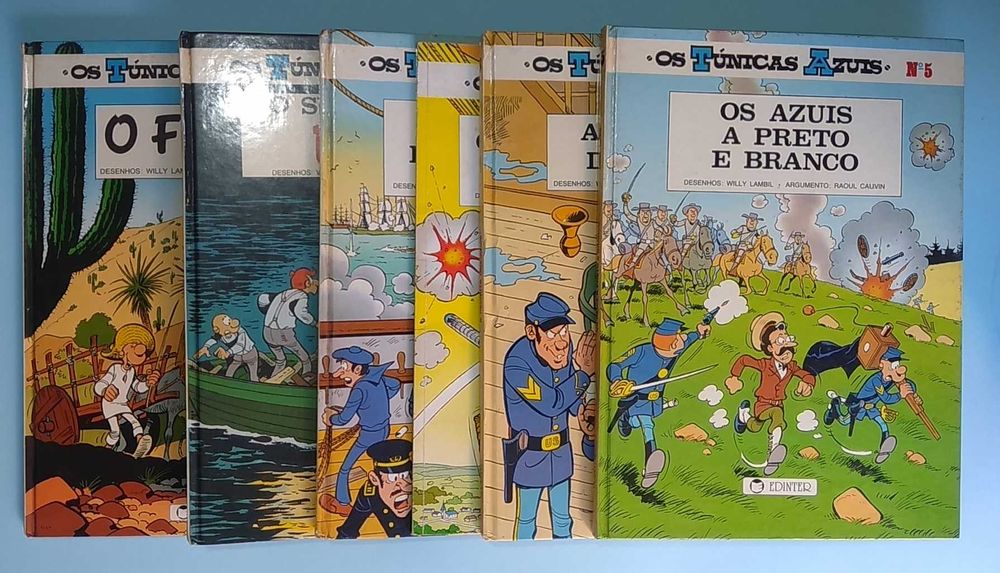 Coleção OS TÚNICAS AZUIS em capa dura - EDINTER