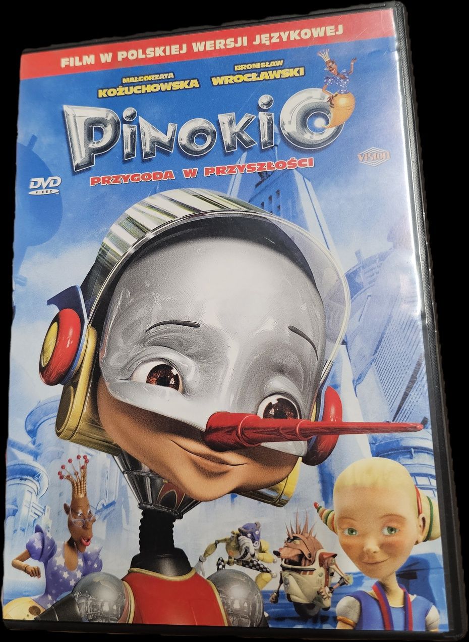Pinokio przygoda w przyszłości film animowany dvd dla dzieci