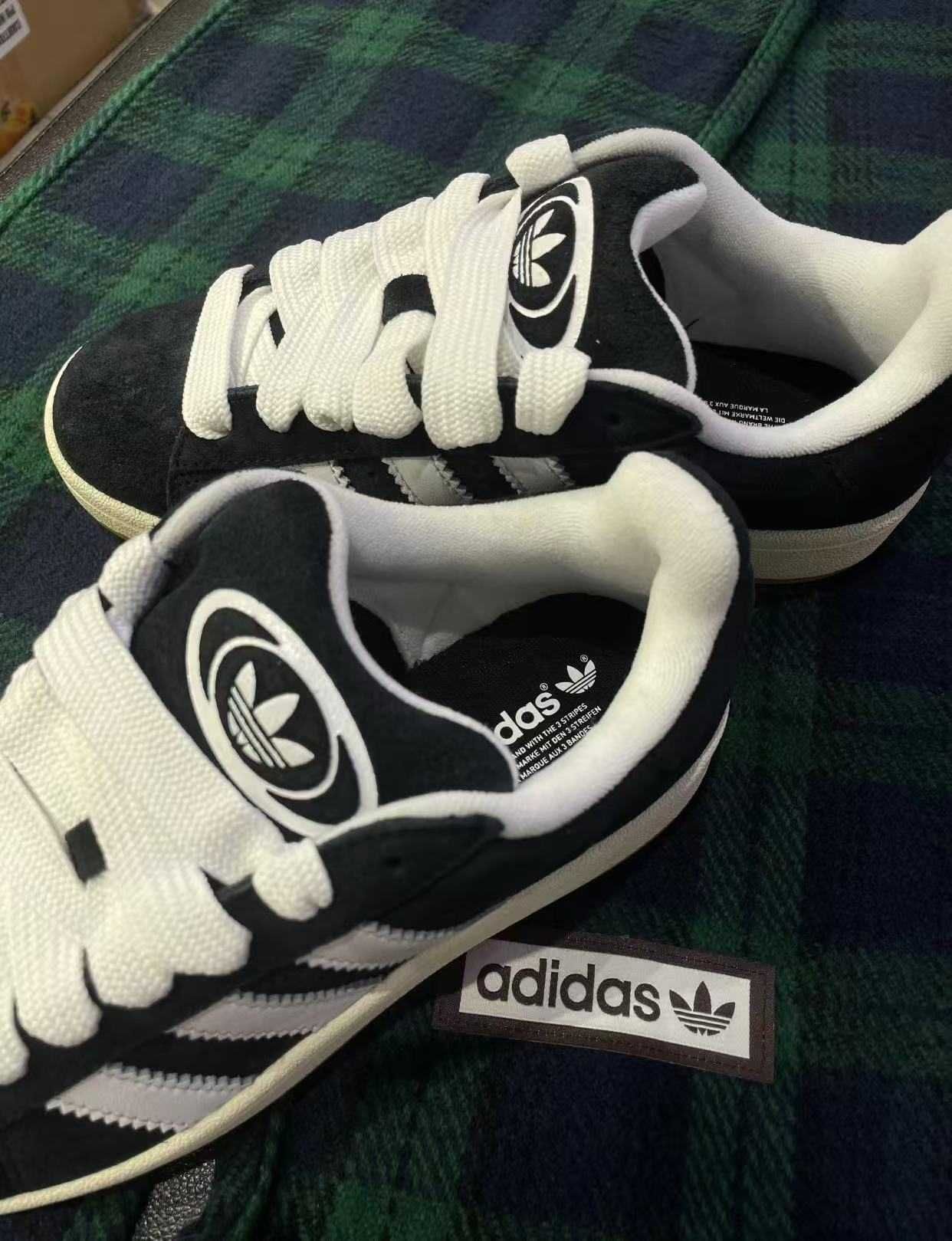 ButyDamskieTrampki AdidasCampusCoreBlack R.42