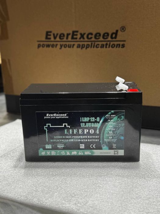 LiFePO4 EverExceed LDP 12-8
