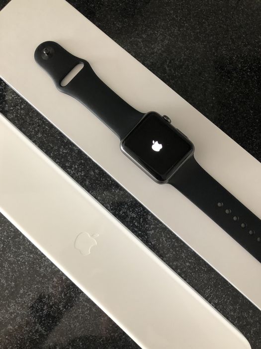 Apple Watch Sport 42 mm SPACE GRAY jak NOWY + dodatki!