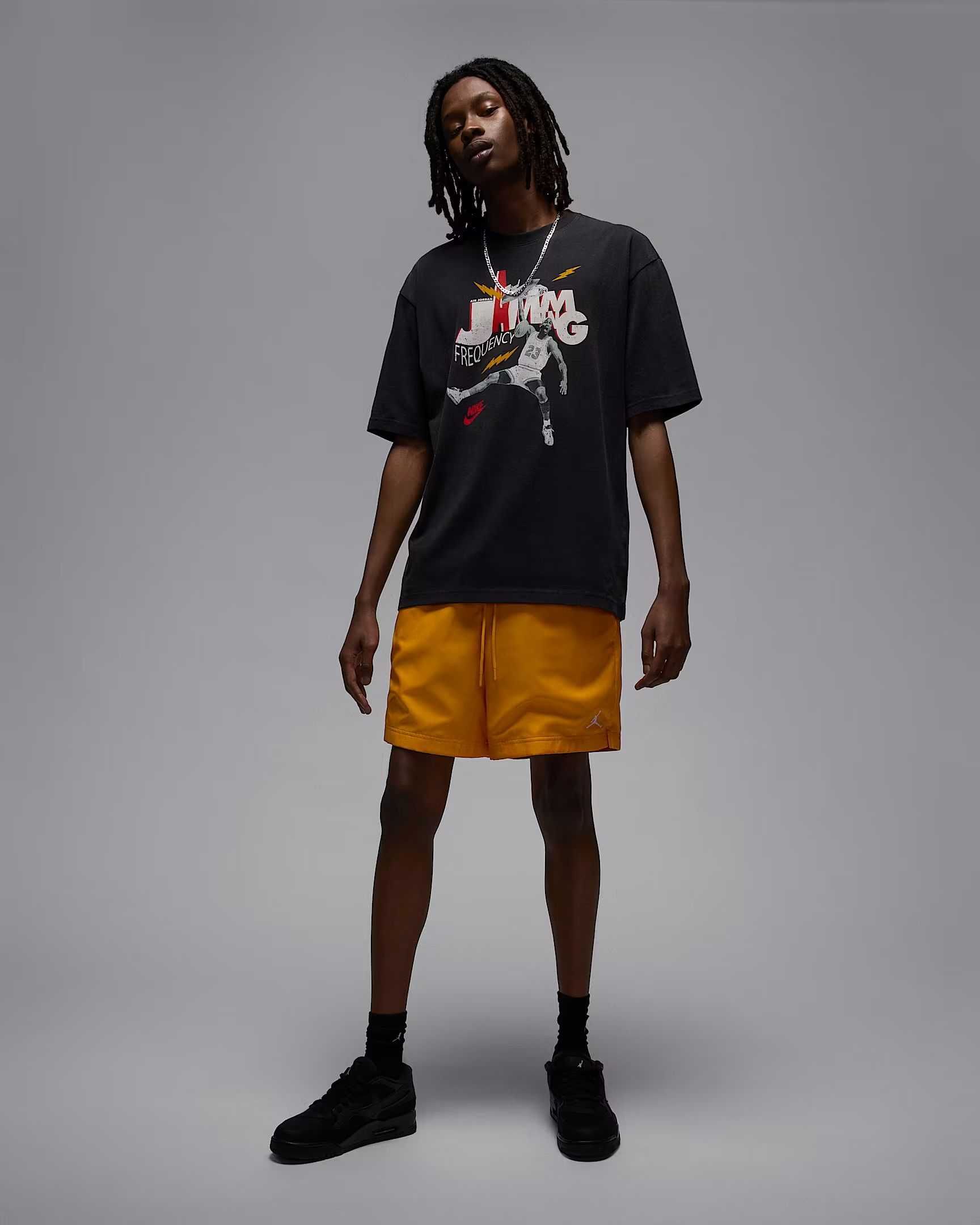 США! Футболка Nike Air Jordan Jam 85 SS Crew (XSр по 2XL) (HJ2929-010)