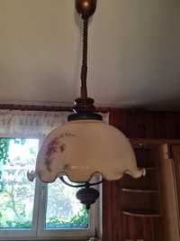 Stylowa, włoska lampa do kuchni z 2 kinkietami
