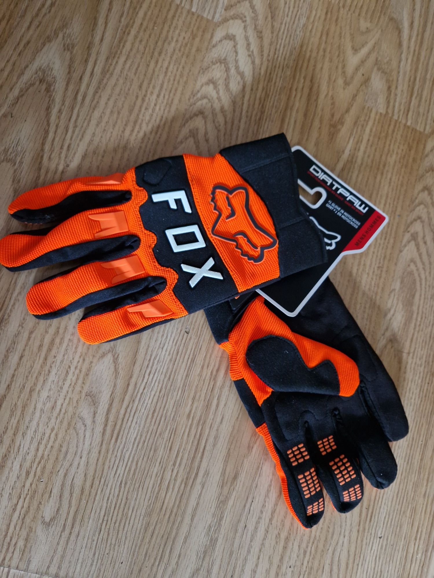 Rękawiczki fox pomarańczowe