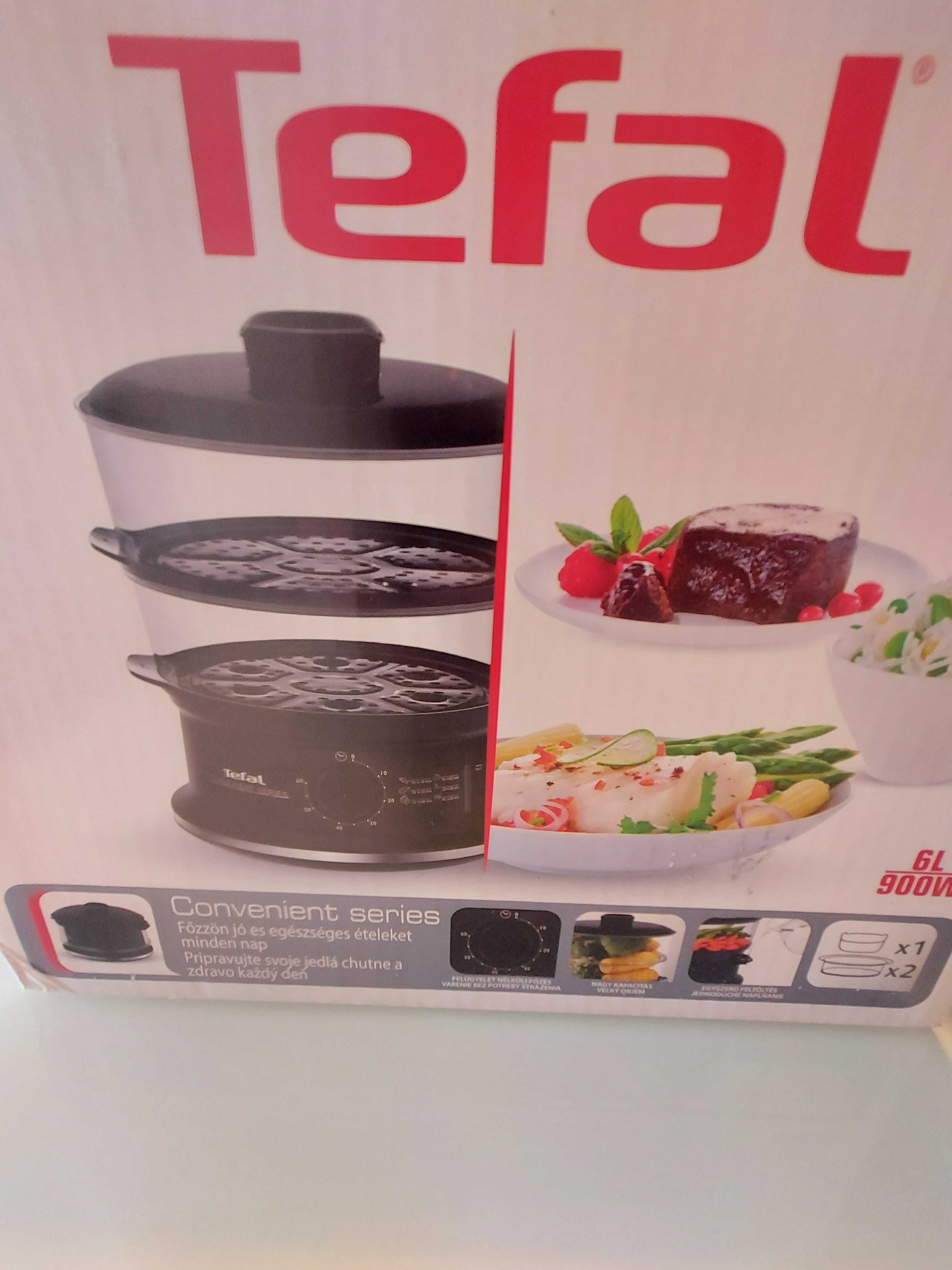 Parowar marki Tefal  Convenient series model VC1401 6l 900W używany