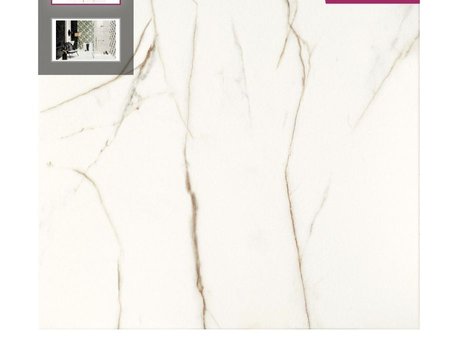 Płytki gres Floris White 60x60