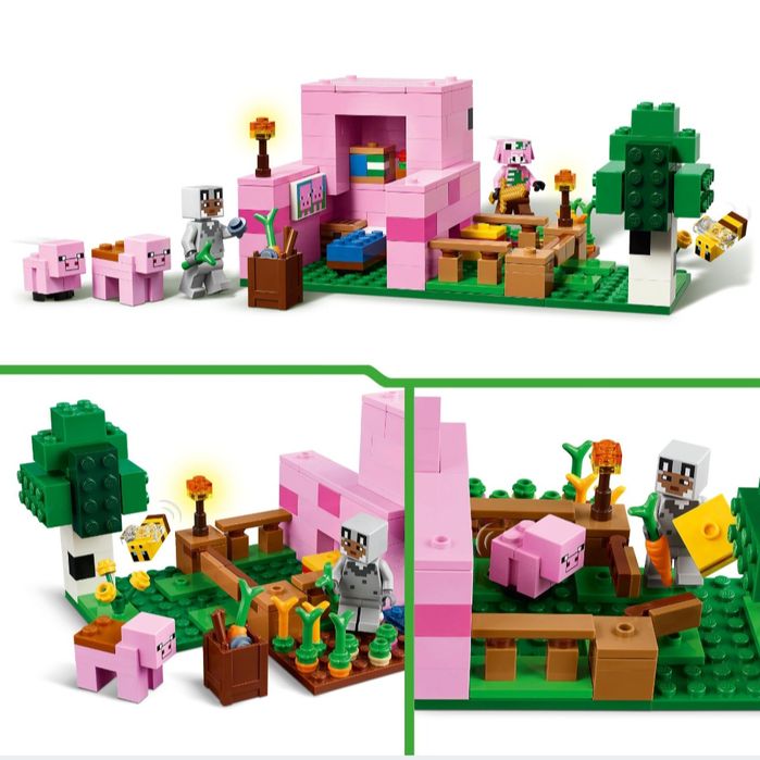 LEGO Minecraft 21268 Dom prosiaczka