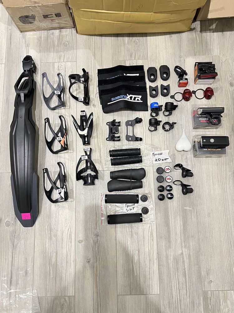 Шатуны/манетки/Перемикачі/Тормоза/Shimano/Acera/Alivio/Deore/Slx/XT