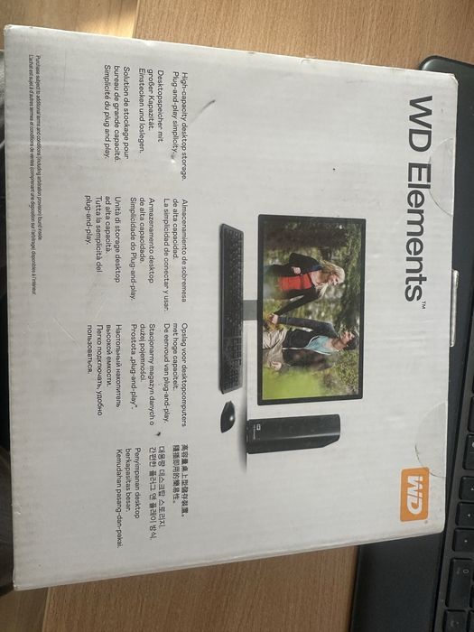 Nowy Dysk Zewnętrzny WD Elements 20TB (WDBWLG0200HBK)