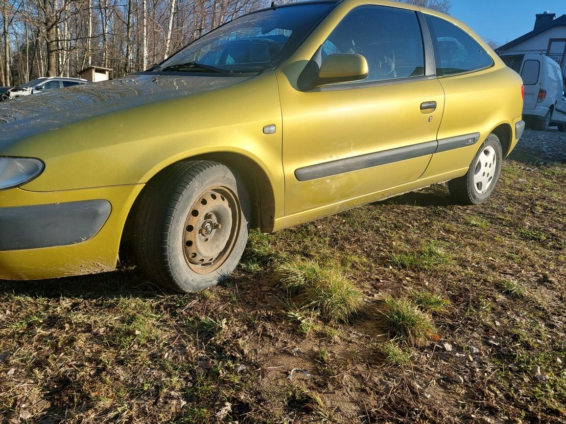 Przód kompletny xsara 2000r KAAC maska zderzak błotnik lampy pas