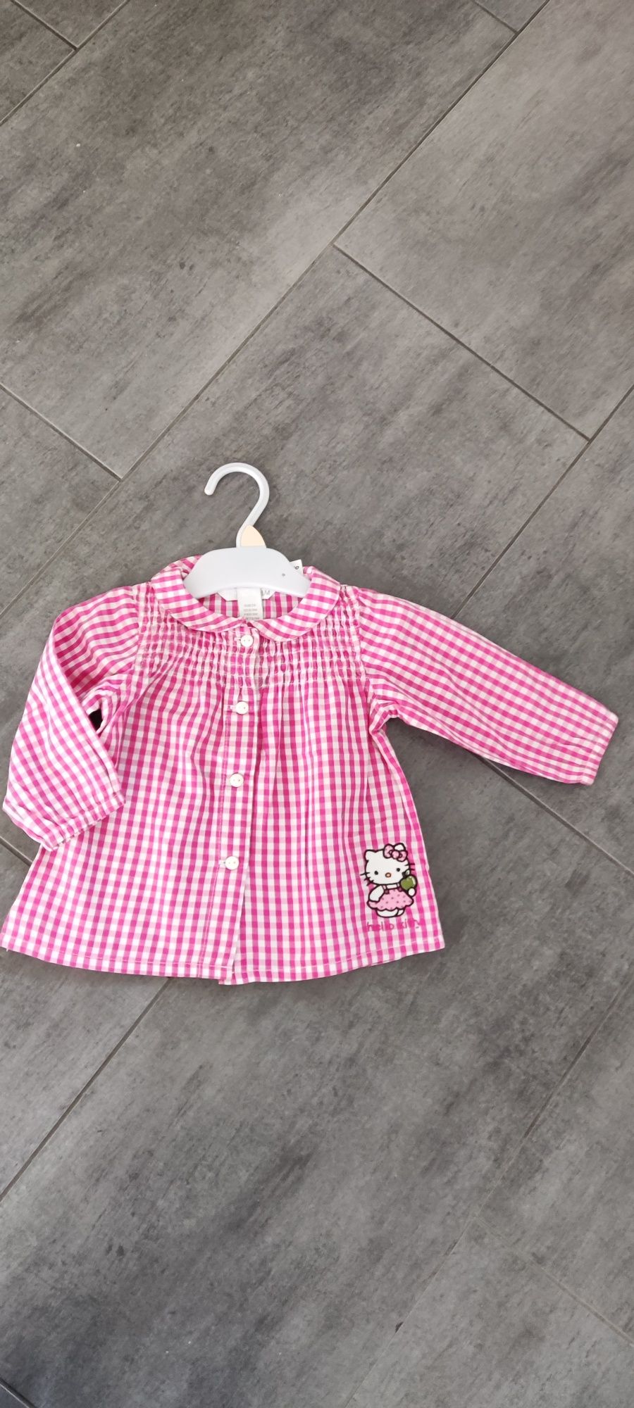 Śliczna koszula H&M Hello Kitty, rozmiar 74 (6-9 miesięcy).