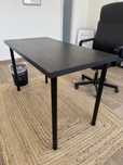 Secretaria preta ikea