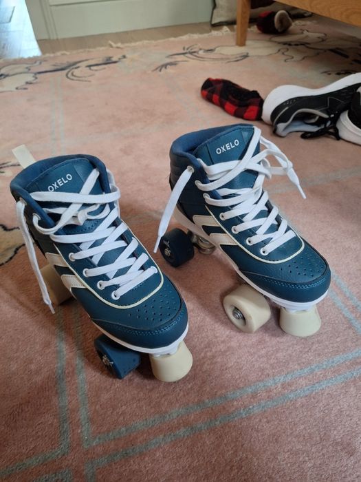Patins oxelo (num 36, usados uma vez)