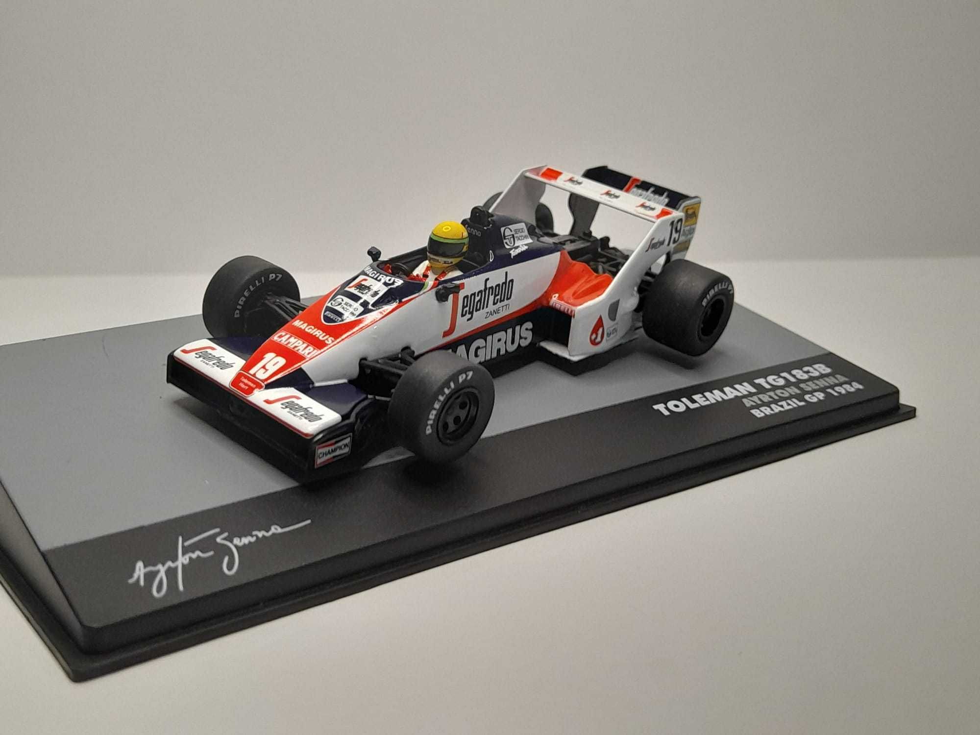 Miniaturas F1 Ayrton Senna
