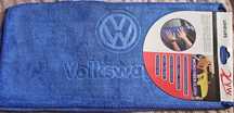 Ręcznik z mikrofibry do auta niebieski Volkswagen