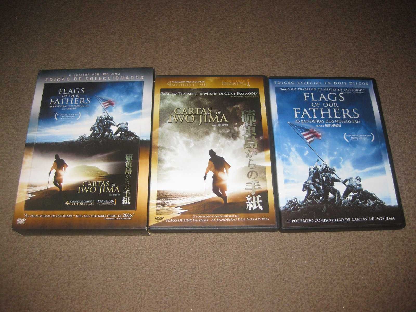 "As Bandeiras dos Nossos Pais e Cartas de Iwo Jima" C/Box Arquivadora!