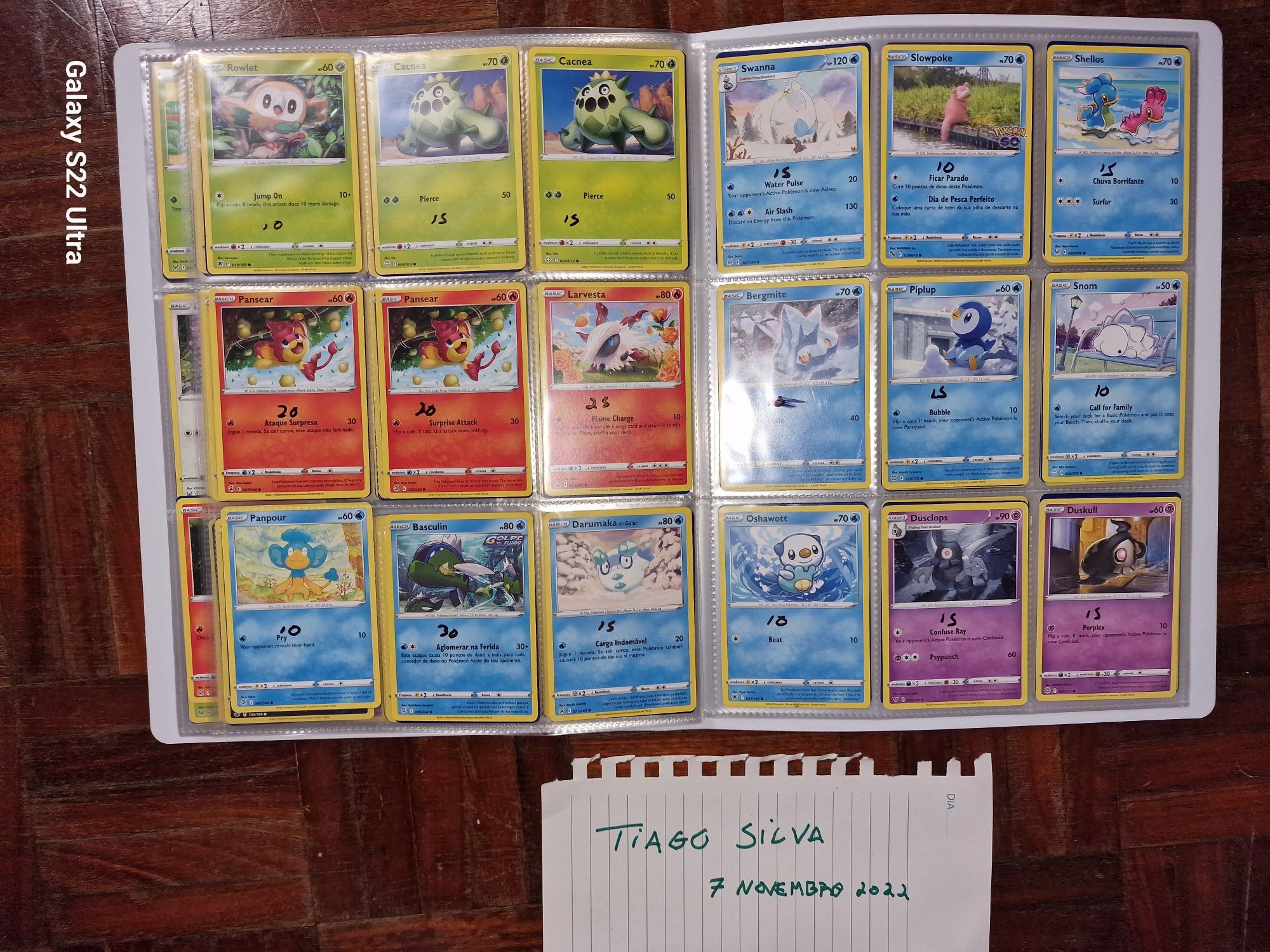 Cartas Pokémon para Colecionador