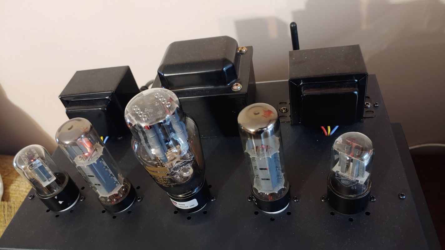 Lampy. Wzmacniacz lampowy, rft el34. Single ended