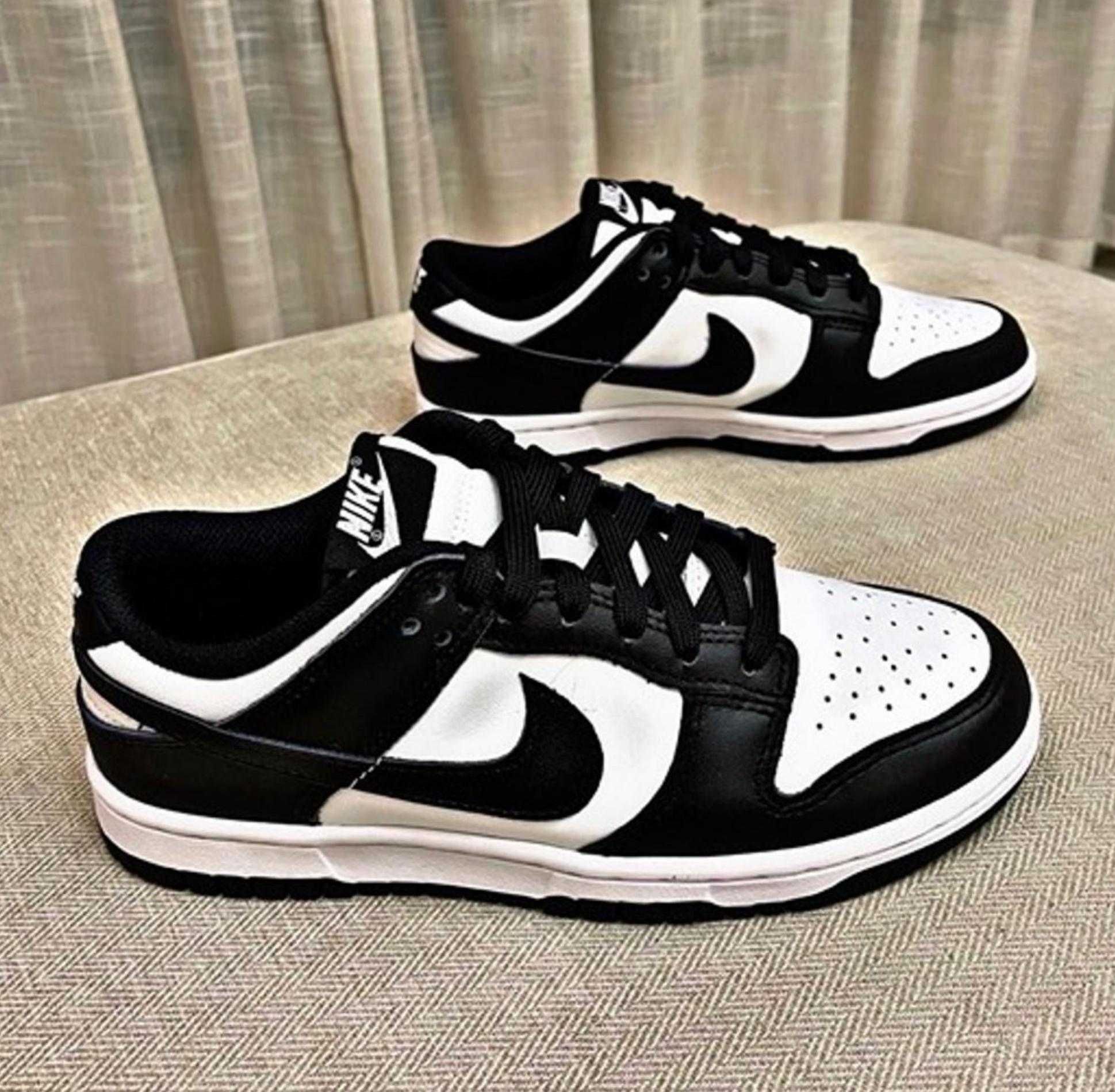 Nike Dunk Low Retro White Black Panda  42