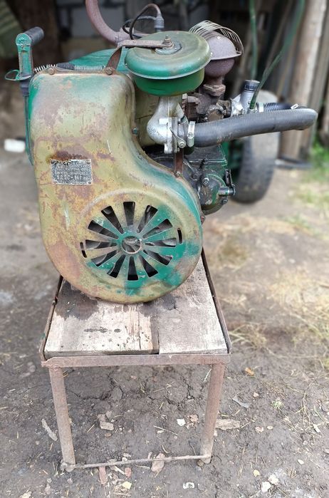 Двигун уд2 на саморобний трактор