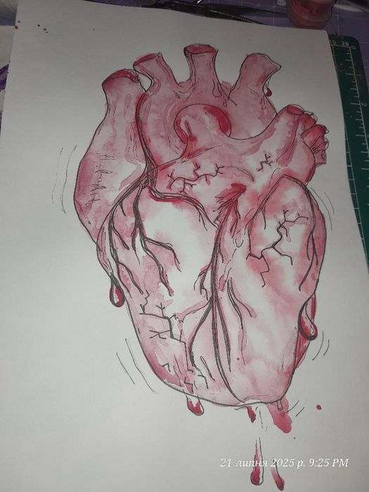 Картина акварель