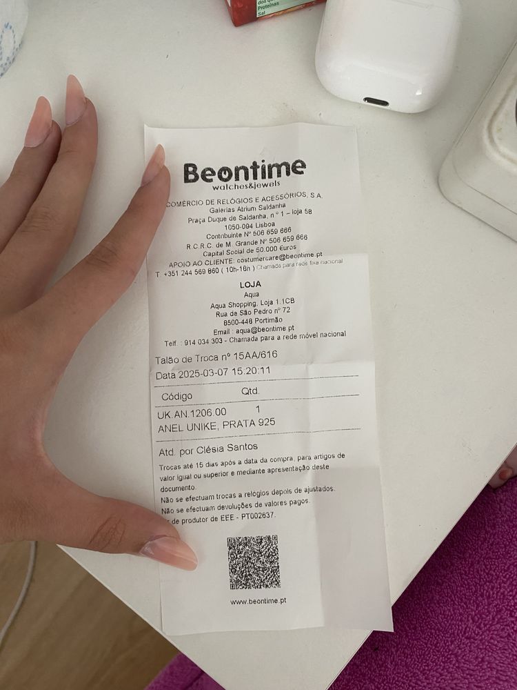 Anel UNIKE semi-novo