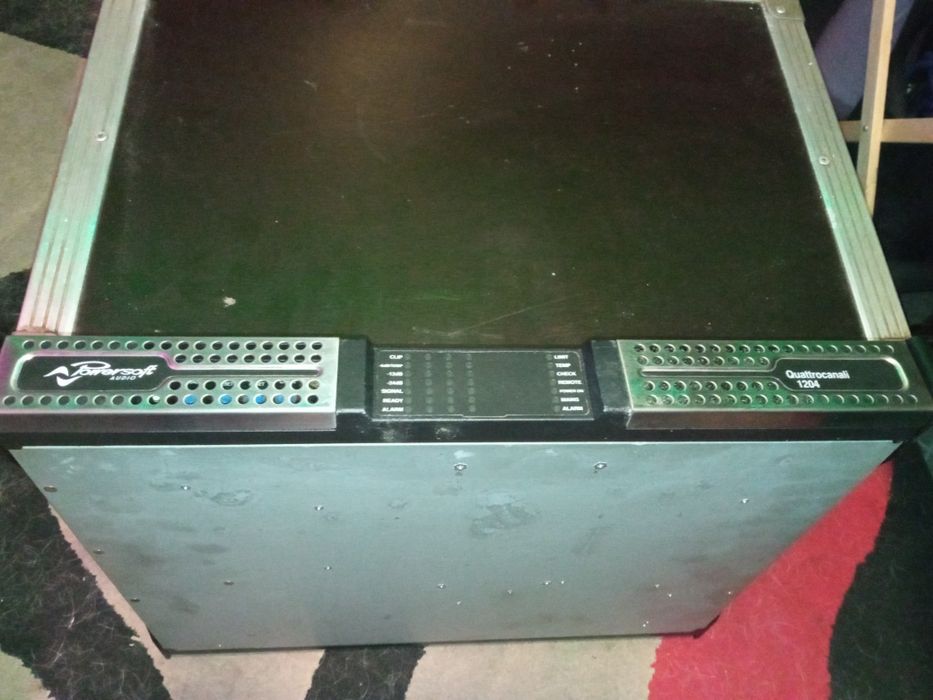 Powersoft amplificador  digital de 4 canais , 1200wats