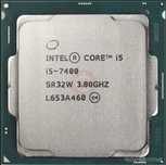 Processador Intel Core i5-7400 - 3.00GHz -> 3.50GHz - 6MB cache usado