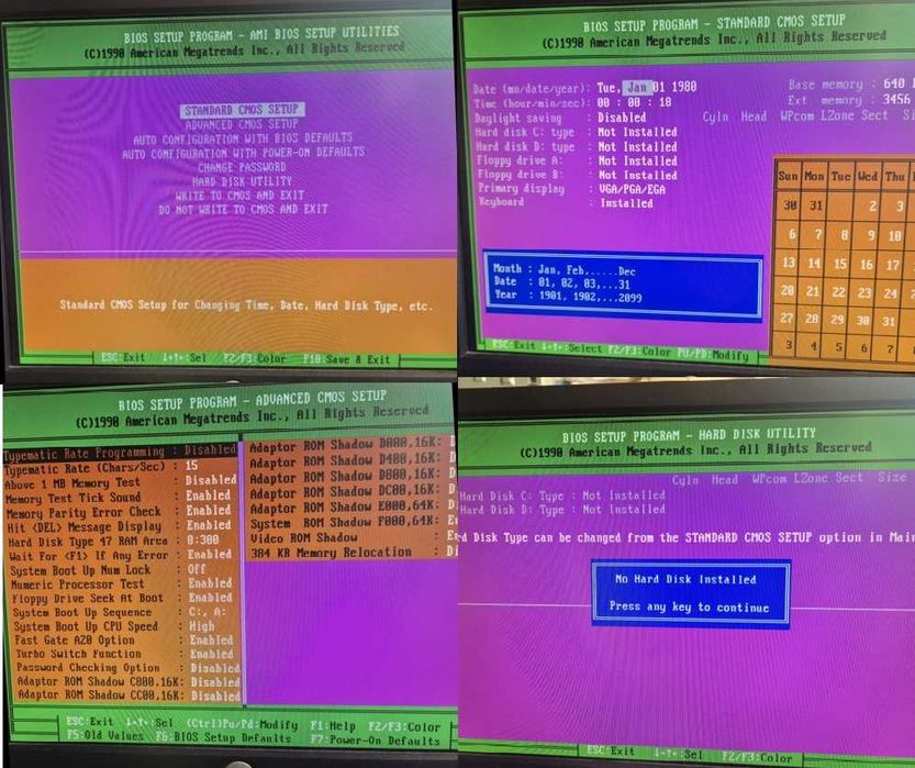 Płyta główna 386sx  Sprawna. Pc Chips M396-Ver1.1